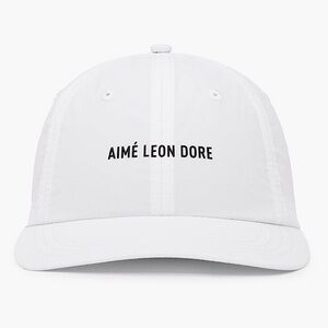 Aimé Leon Dore White Nylon Sports Hat